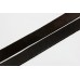Lederband flach, 20 mm, 1 m, dunkelbraun, Echt Leder